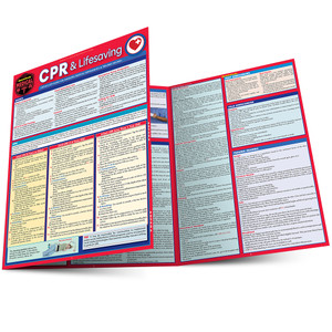 QuickStudy | CPR & Lifesaving Laminated Reference Guide