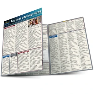 QuickStudy | Resumes & Interviews Laminated Reference Guide
