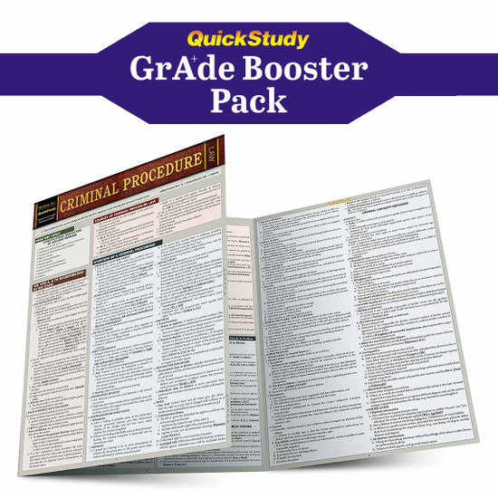 QuickStudy | Law Grade Booster Pack