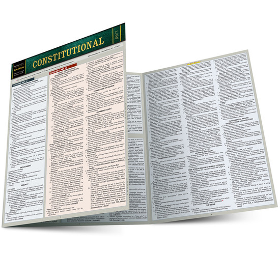QuickStudy | Constitutional Law Laminated Reference Guide