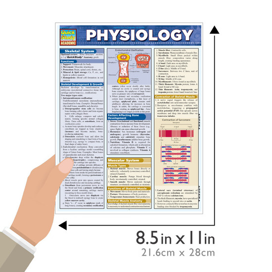 PHYSIOLOGY Quick Study Academic 生理学 PHYSIOLOGY Quick Study Academic 生理学