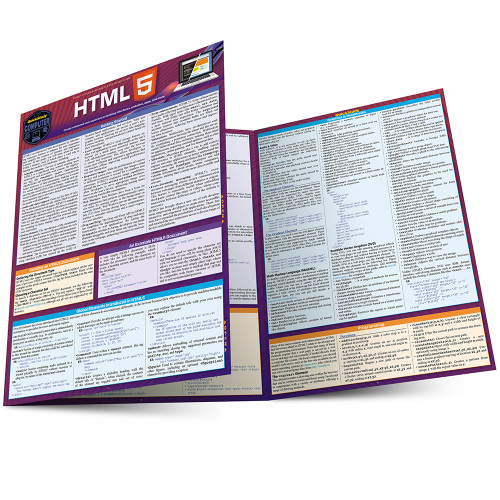 QuickStudy | HTML 5 Laminated Reference Guide