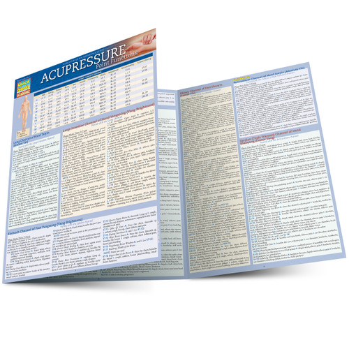 QuickStudy Acupressure: Point Functions Laminated Study Guide