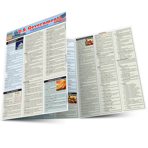 QuickStudy U.S. Government Terminology Laminated Study Guide ...