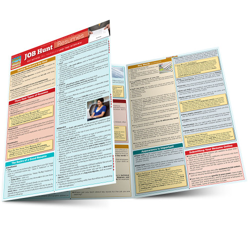 QuickStudy Job Hunt: Resumes Laminated Reference Guides (9781423215776)