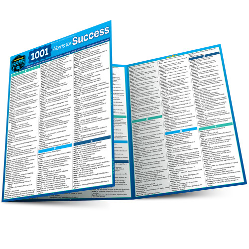 QuickStudy | 1001 Words For Success Laminated Study Guide