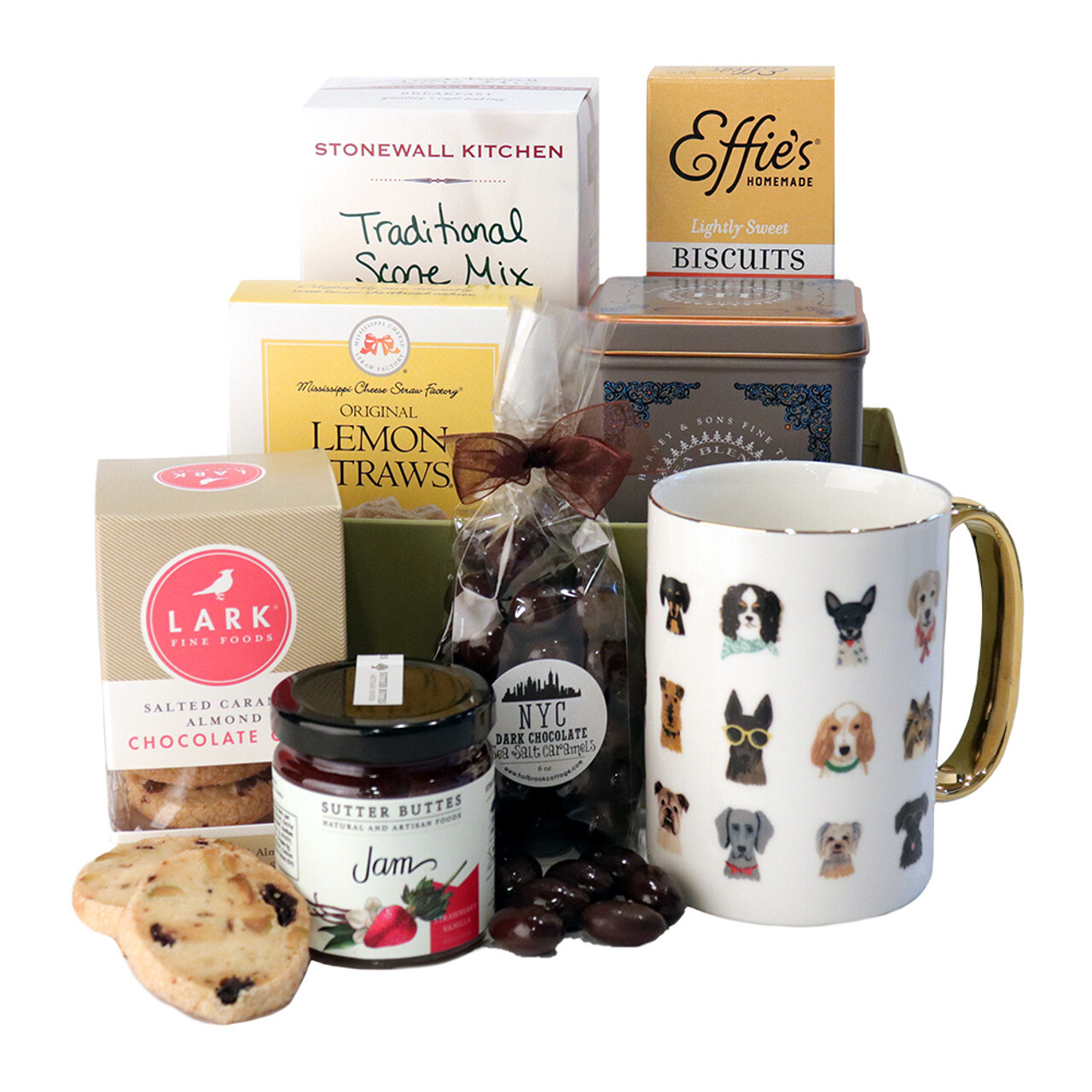 SWEET AND SAVORY SNACK GIFT BASKET