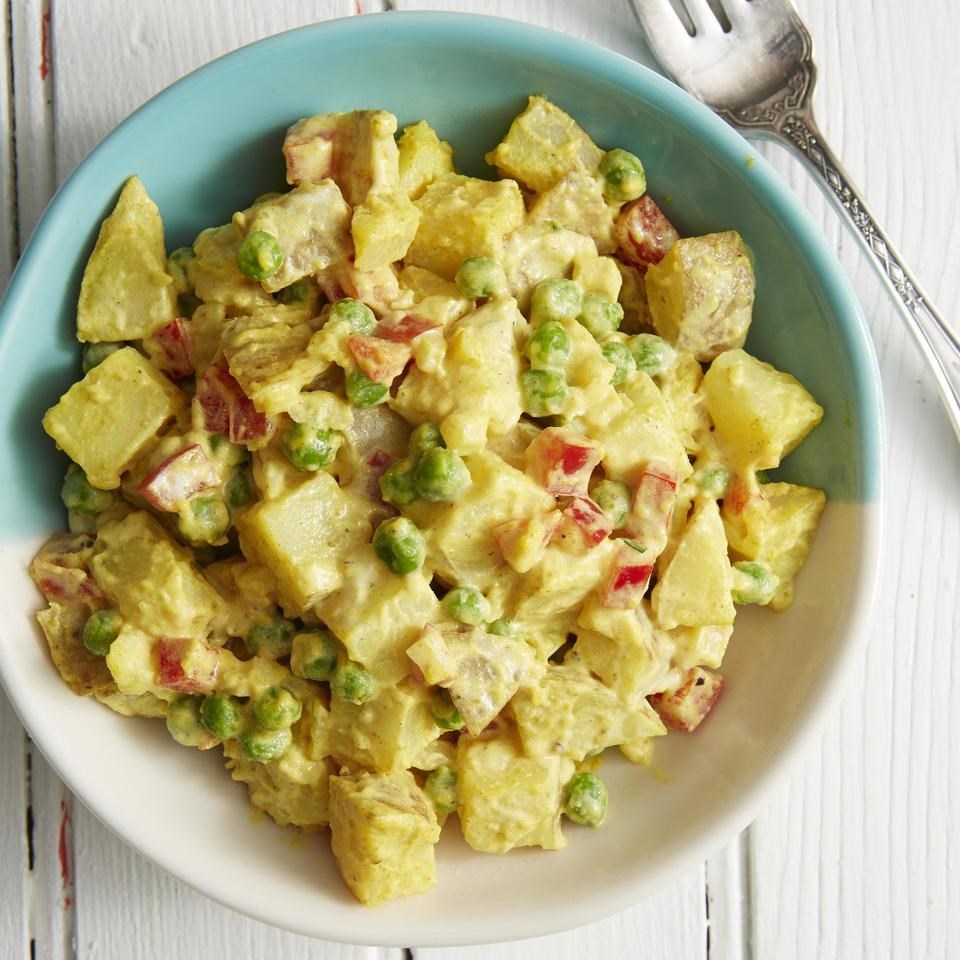 curried potato salad