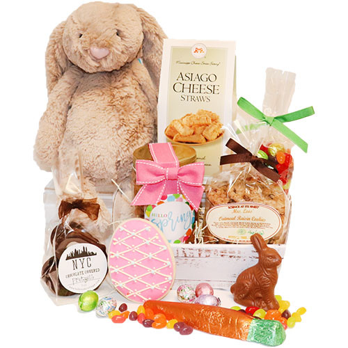 Easter Basket with Jelly Cat Bunny1