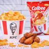 CALBEE - Potato Chips x KFC Flava Crava Chicken Flavor |卡樂B x KFC狂惹香燒雞味薯片 32g / 150g