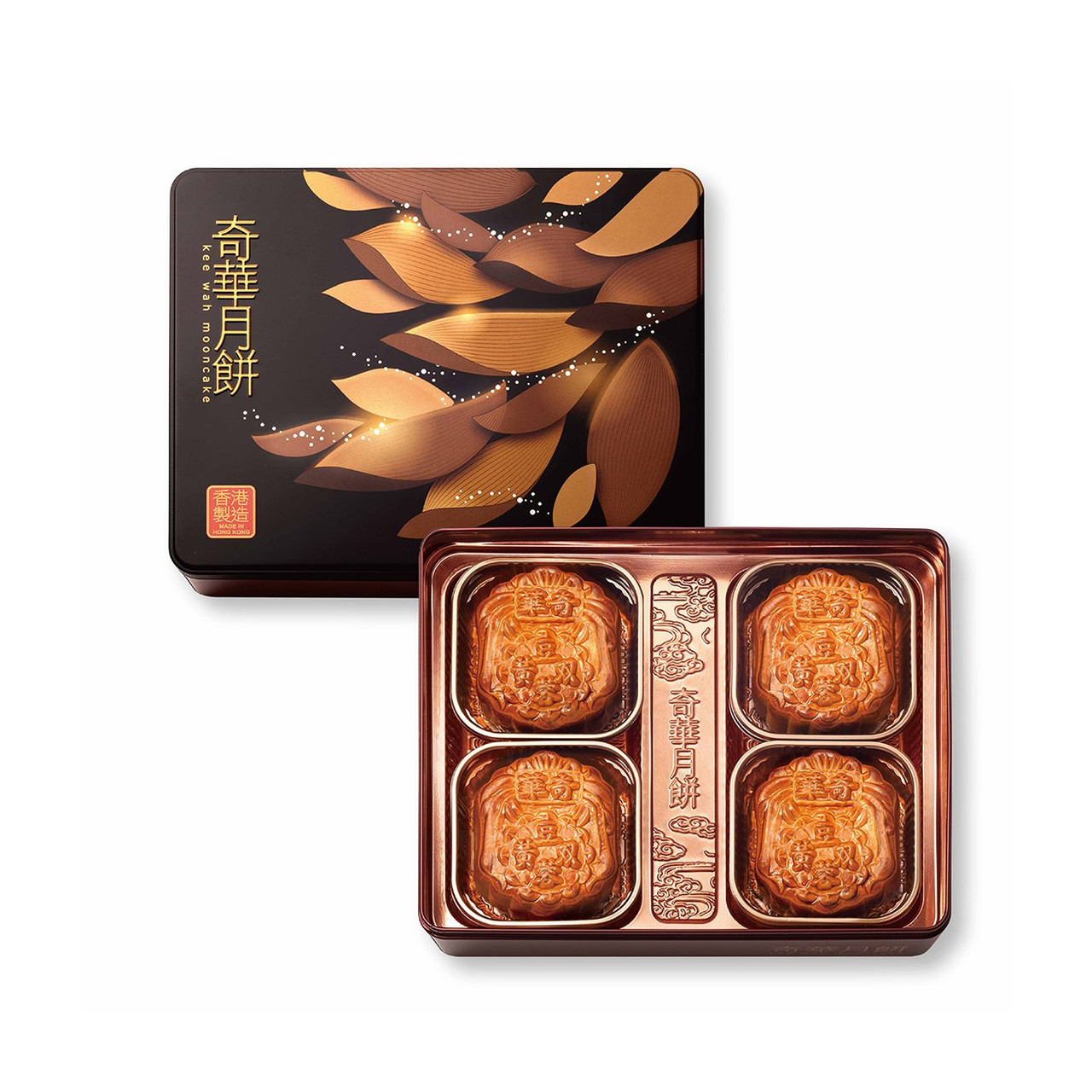 香港月餅（奇華月餅大、雙黃金黃蓮蓉月） 香港月餅（奇華月餅大、雙黃金黃蓮蓉月） 香港美心】雙黃