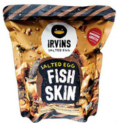 IRVINS - Fish Skin Crisps Salted Egg Flavor | 新加坡 鹹蛋魚皮 95G