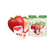 KABAYA Pure & Natural Fruit Soft Candy Strawberry | KABAYA 雙層夾心水果軟糖 士多啤梨 58g