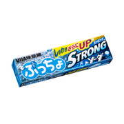 UHA Puccho Stick Candy Strong Soda Flavor 味覺糖 梳打味 條裝軟糖 50g 10Pcs [日本限定]
