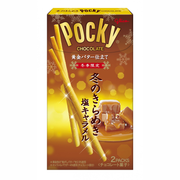 GLICO Pocky Chocolate Biscuit Sticks Salt & Caramel Flv | 固力果 冬季限定 海鹽焦糖百力滋 49.2g