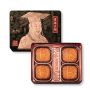 【預計發貨: AUG 17】Kee Wah Double Egg Yolk Gold Lotus Mooncake 奇華餅家 雙黃蓮蓉月-金黃蓮蓉 (4件裝)