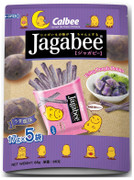 CALBEE - JAGABEE Purple Potato Sticks | 宅卡B 紫薯薯條 Bag Size (17G X5 Small Pack) 85G