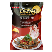HWA YUAN Potato Crisp Chili Preserved Egg Flv | 華元 水水灶咖 波的多薯片 酥炸辣皮蛋風味 55g