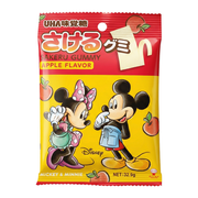 UHA Mickey & Friends Sakeru Fruit Juice Gummy Apple Flv | 味覺糖 果汁軟糖 蘋果味 32.9g 包裝隨機發貨