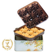 JENNY Cookies Chocolate & Butter Flower Cookies | 珍妮曲奇 朱古力奶油花曲奇 220g [Best Before Jul 10, 2026 ]