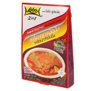 LOBO 2 in 1 Masman Curry Paste with Creamed Coconut | LOBO 2合1 泰式馬沙文咖哩調味醬 100g