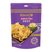 SUMACO Jackfruit Chips 素瑪哥 大樹菠蘿脆脆 菠蘿蜜乾 100g [Best Before Aug 9, 2026 ]