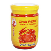 COCK BRAND Crab Paste w/ Soya Bean Oil | COCK BRAND 蟹膏油醬 200g