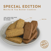 JENNY Cookies Mocha & Tea Butter Cookies | 珍妮曲奇 摩卡紅茶奶油曲奇 460g [Best Before Nov 18, 2026]