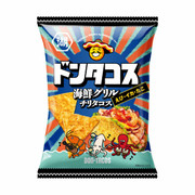 KOIKEYA Don Tacos Chips Seafood | 湖池屋 海鮮烤肉辣椒味粟米片 57g