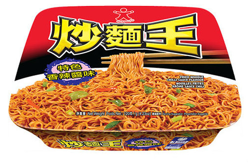 DOLL Instant Fried Noodle Chilli Sauce Flavor | 公仔 炒麵王 特色香辣醬味 120g