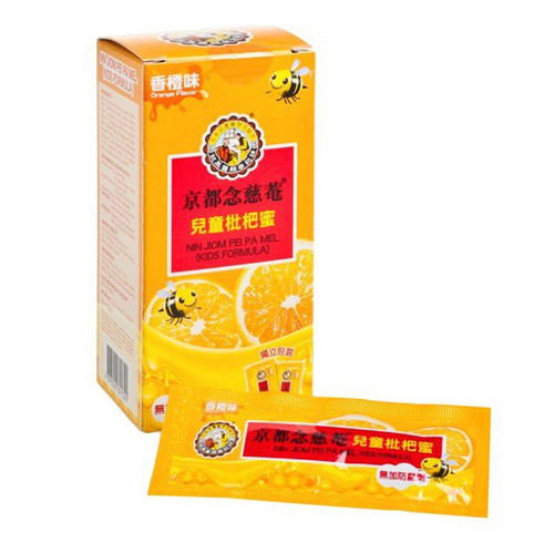NIN JIOM Pei Pa Mel (Kids Formula) | 京都念慈菴兒童枇杷蜜 (香橙味) 15GX8