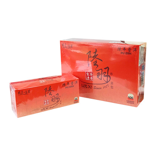 Luk Yu Pu Erh Tea Bag | 陸羽 普洱茶包 25/100 bags