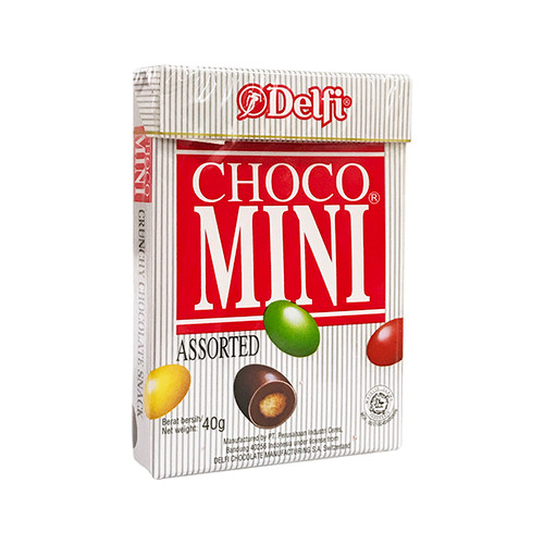 Delfi Choco Mini Assorted | 達輝 什錦朱古力豆 40g