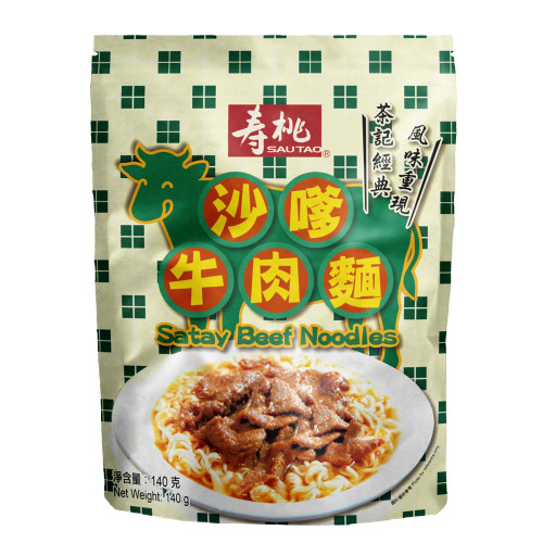 SAU TAO Satay Beef Noodles 壽桃牌 沙嗲牛肉麵 140g