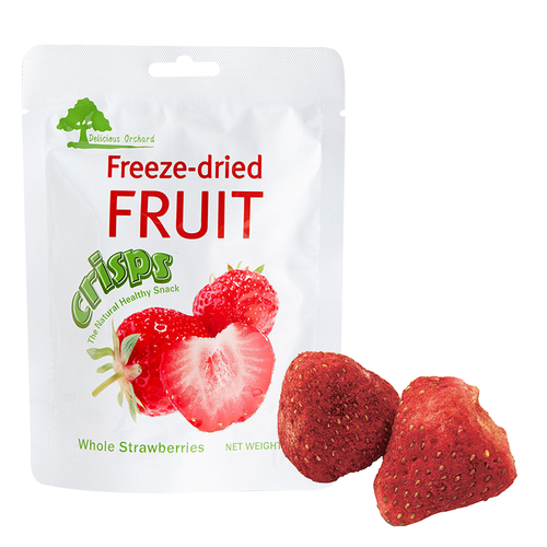 Delicious Orchard Freeze-dried Fruit Crisps Strawberries 真空凍乾 鮮原粒草莓脆 20g