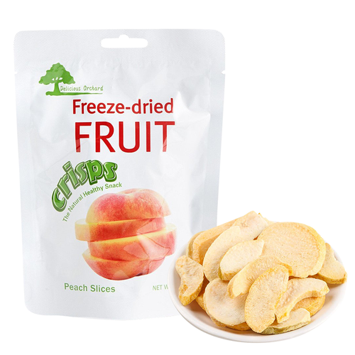 Delicious Orchard Freeze-dried Fruit Crisps Peach 真空凍乾 鮮水蜜桃脆片 20g