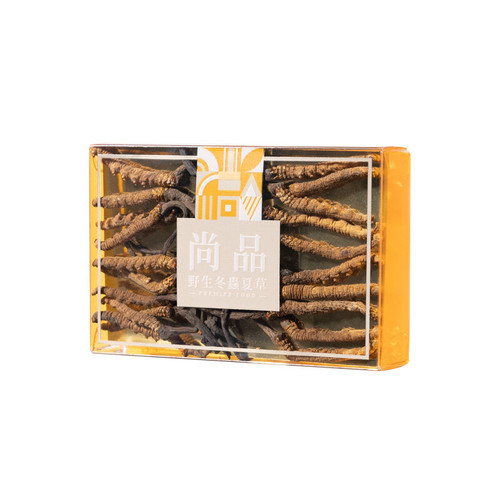 Premier Food Tibet Wild Cordyceps Sinensis 尚品 西藏野生冬蟲夏草(20-31條/盒) 4.2g