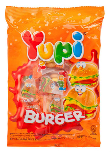 YUPI Gummy Candy Hamburger | YUPI 漢堡橡皮糖 96g