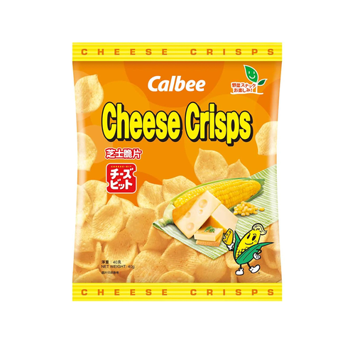 CALBEE - Cheese Crisps Cheese Flavor | 卡樂B芝士脆片 40G