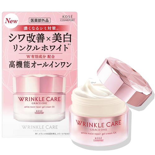 KOSE Grace One Wrinkle Care White Moist Gel Cream EX | 高絲 真皮賦活透白抗皺面霜 EX 100g KOSE Grace One Wrinkle Care White Moist Gel Cream EX | 高絲 真皮賦活透白抗皺面霜 EX 100g