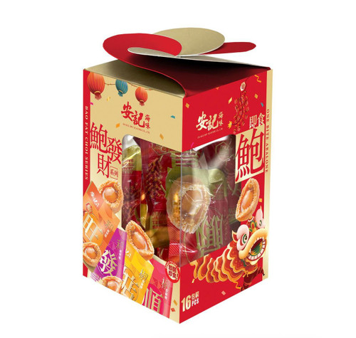ON KEE Abalone Snack Gift Box | 安記海味 椒香麻辣味及和風照燒味即食鮑魚禮盒 16's