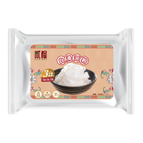 THE UPPER Flat Rice Noodles | 貳樓 白滑河粉 220g [Best Before May 20, 2026 ]