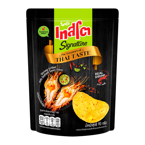 TASTO Potato Chips Shrimp Grilled with Seafood Sauce Flv | TASTO 薯片 香烤蝦海鮮醬味 90g