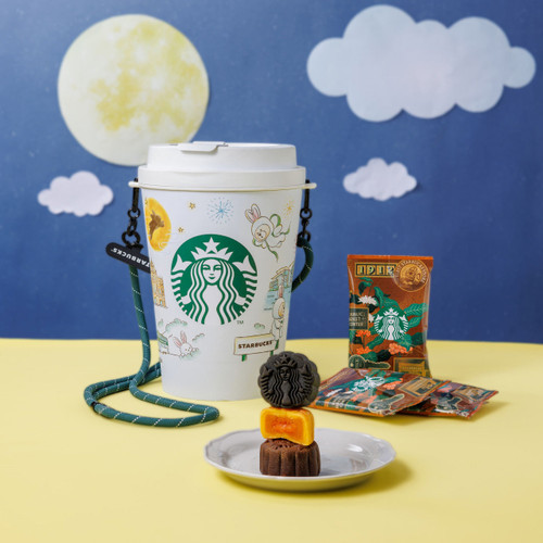【預計發貨: AUG 17】Starbucks Bearista Moon Bunny Giant Cup Giftbox Set | 星巴克經典紙杯月餅禮盒 3s