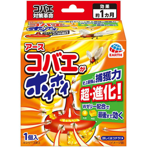 Earth Kobae ga Hoihoi | 日本地球製藥 果蠅誘捕吸蚊啫喱