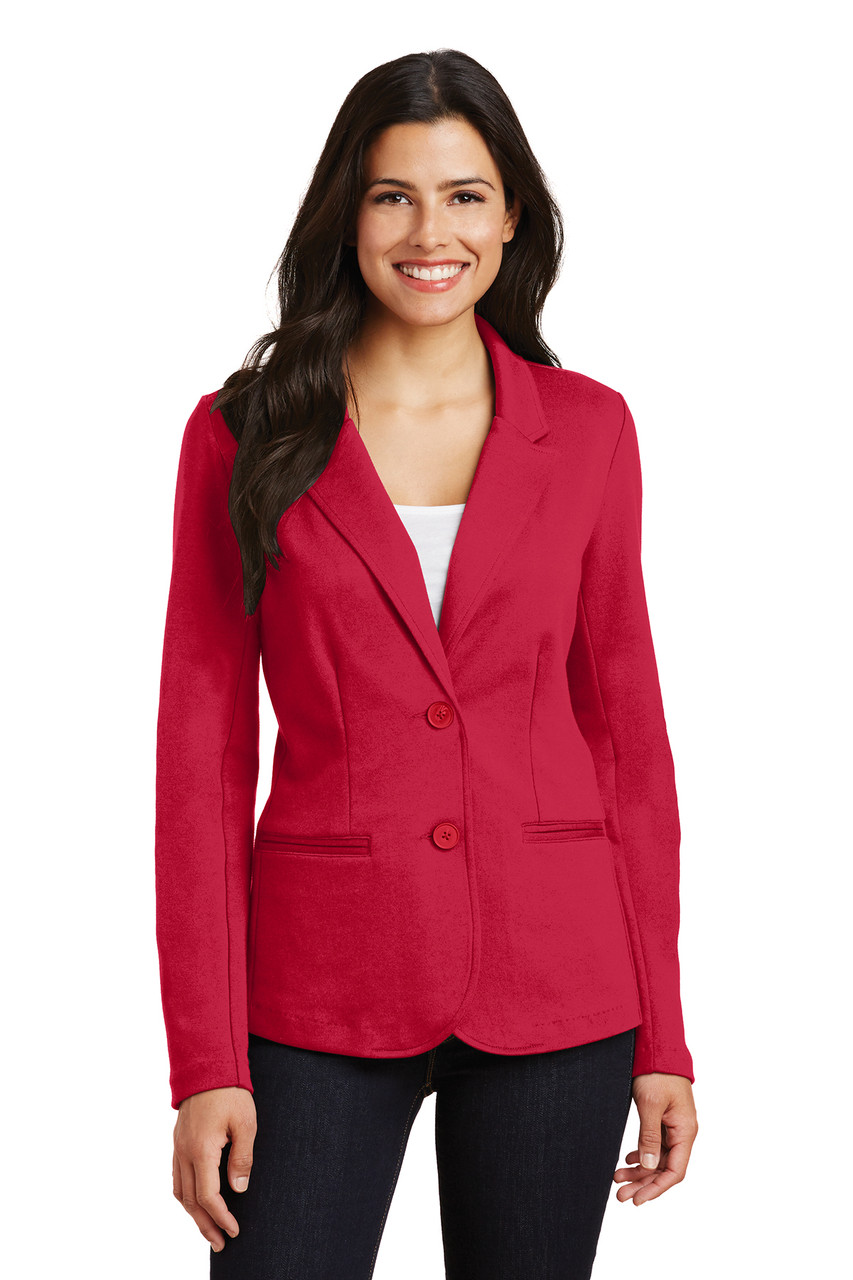 Port Authority Ladies Fleece Blazer. L298