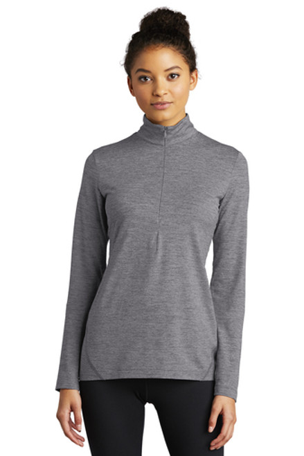 LST711-Sport-Tek Ladies Exchange 1.5 Long Sleeve 1/2 Zip