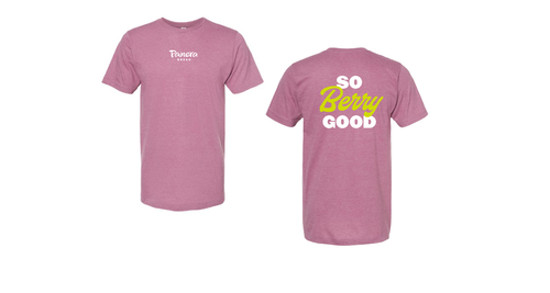 Heather Cassis 50/50 Blend T-Shirt