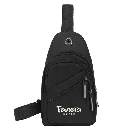 Black Crossbody Sling Bag Backpack