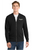 Black Men's Lightweight French Terry Bomber